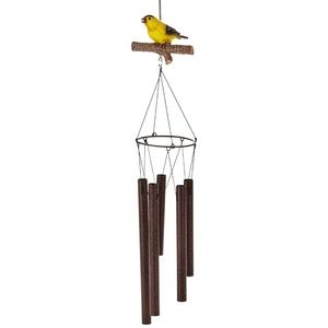 Hallmark Marjolein Bastin Goldfinch Wind Chime